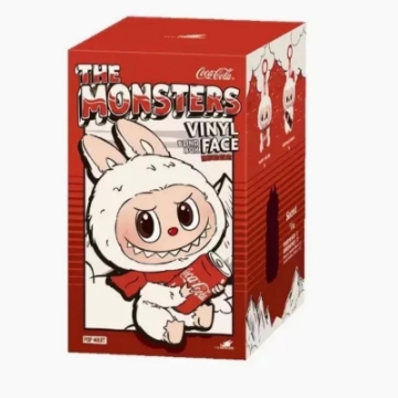 تصویر  عروسک پارچه پولیشی لبوبو مدل کوکاکولا