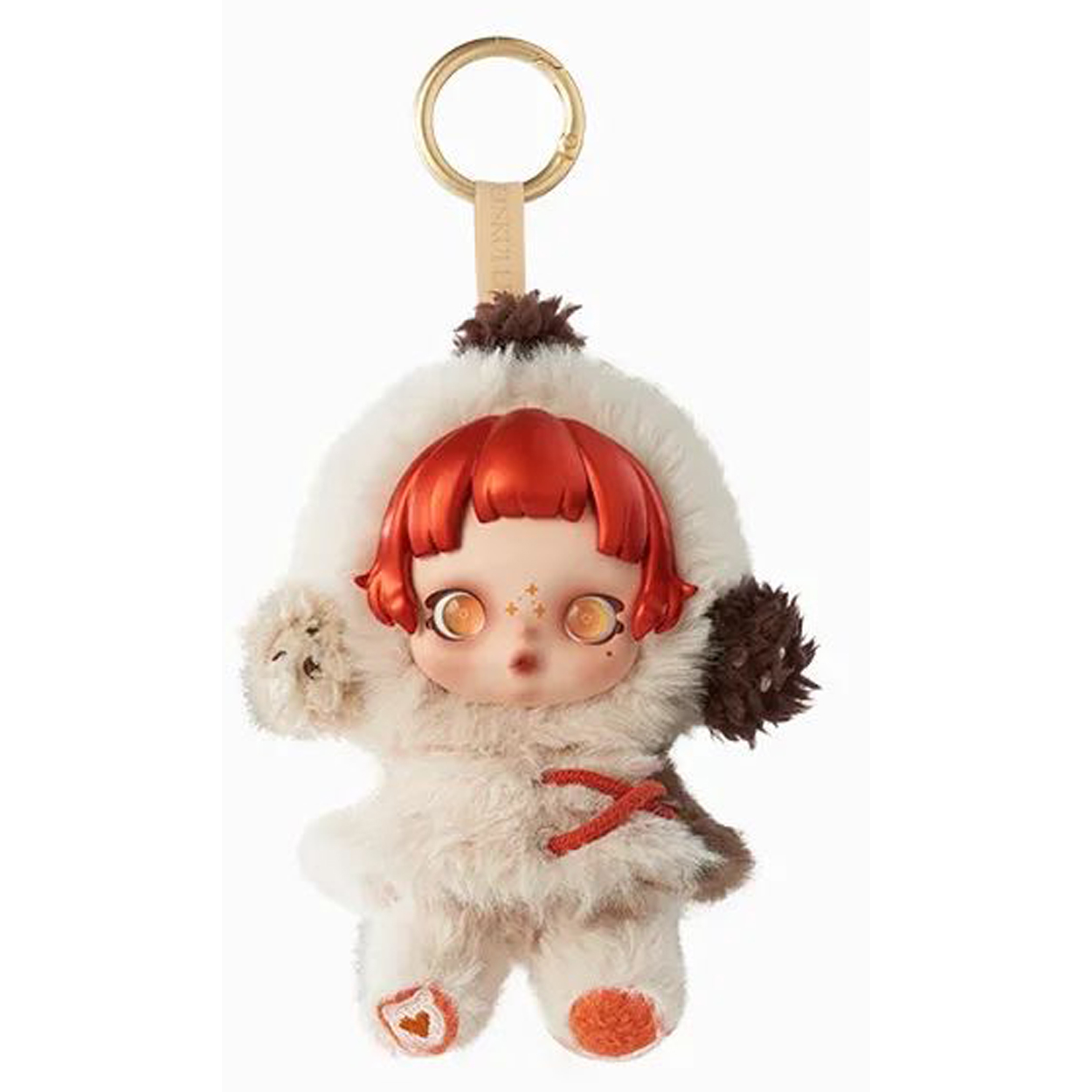 تصویر  عروسک پارچه پولیشی مدل اسکل پاندا