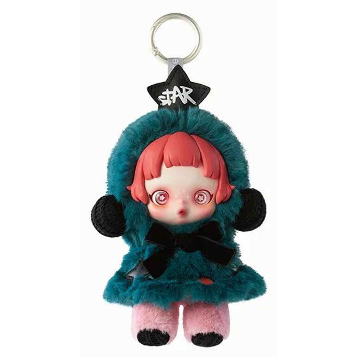 تصویر  عروسک پارچه پولیشی مدل اسکل پاندا