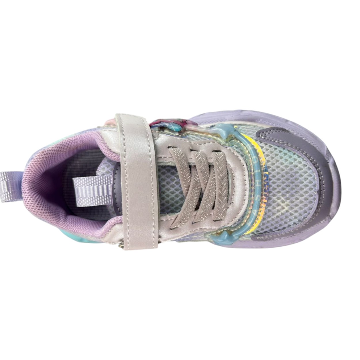 تصویر  کتونی دخترانه خارجی چسبی کرومی مدل 64171