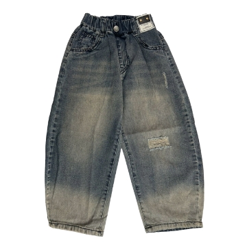 تصویر  شلوار دخترانه و پسرانه جین مام مدل 620