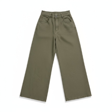 تصویر  شلوار دخترانه کتان مدل پشت زیپ دار