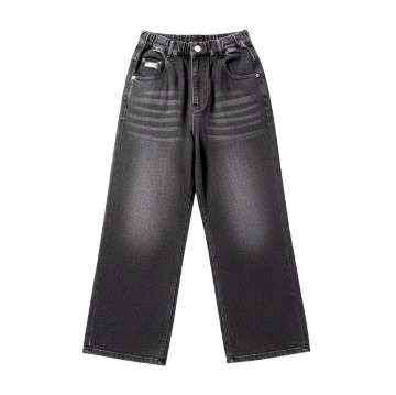 تصویر  شلوار دخترانه و پسرانه جین بگ مدل 2502