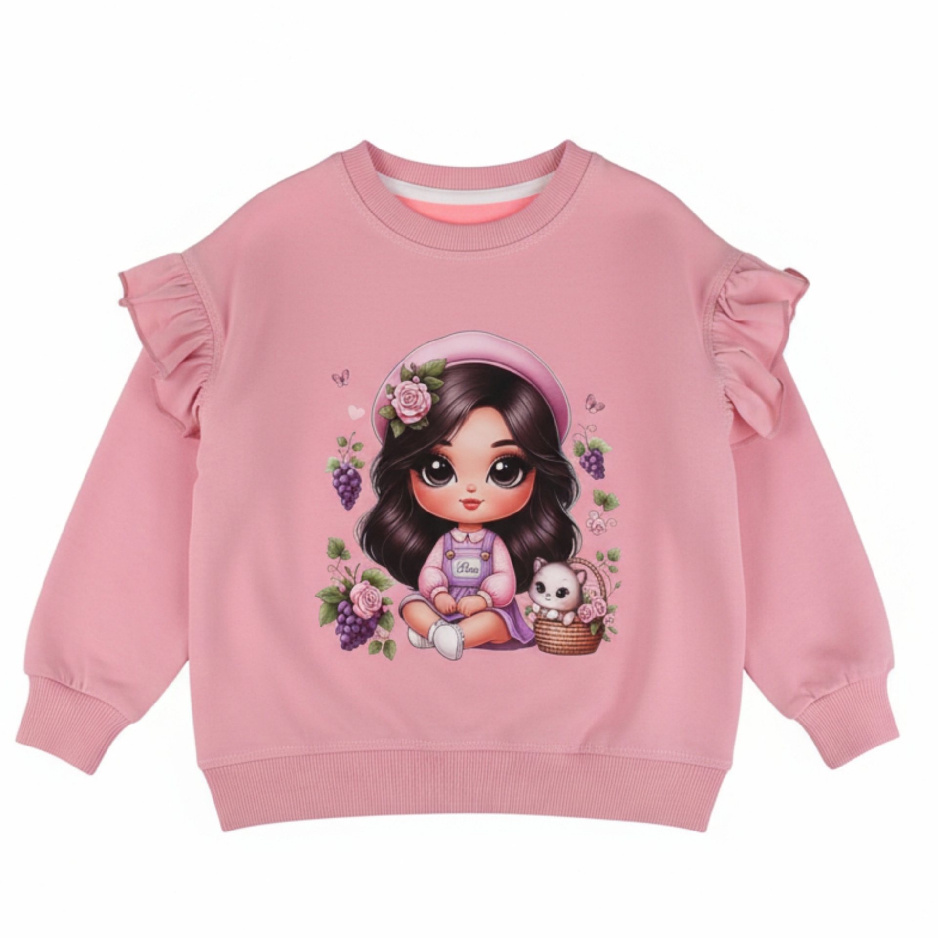 تصویر  بلوز دخترانه دو نخ لاکرا مدل عکس دختر