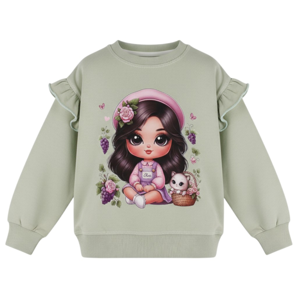 تصویر  بلوز دخترانه دو نخ لاکرا مدل عکس دختر