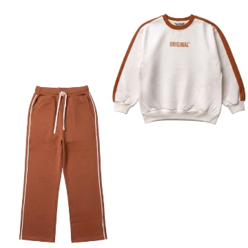 تصویر  بلوز و شلوار دخترانه و پسرانه دورس 7سال تا بزرگسال مدل orginal