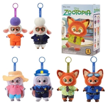 تصویر  عروسک پارچه پولیشی مدل زتوپیا