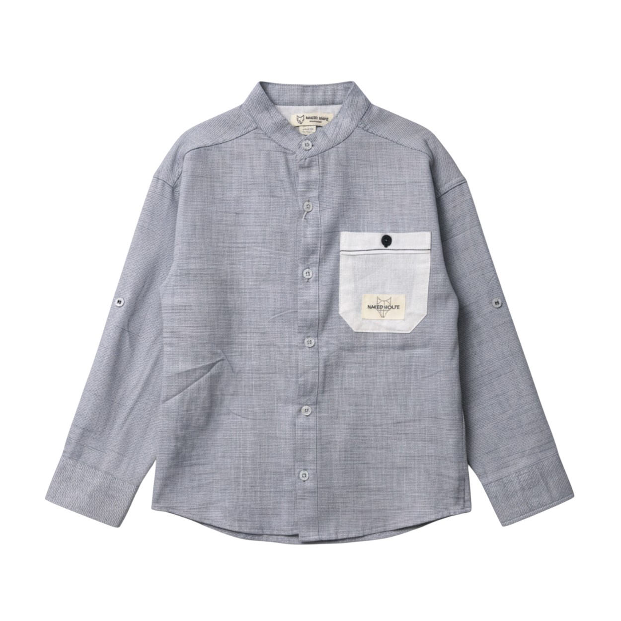 تصویر  پیراهن پسرانه نخ مدل یقه دار از 5سال تا 12