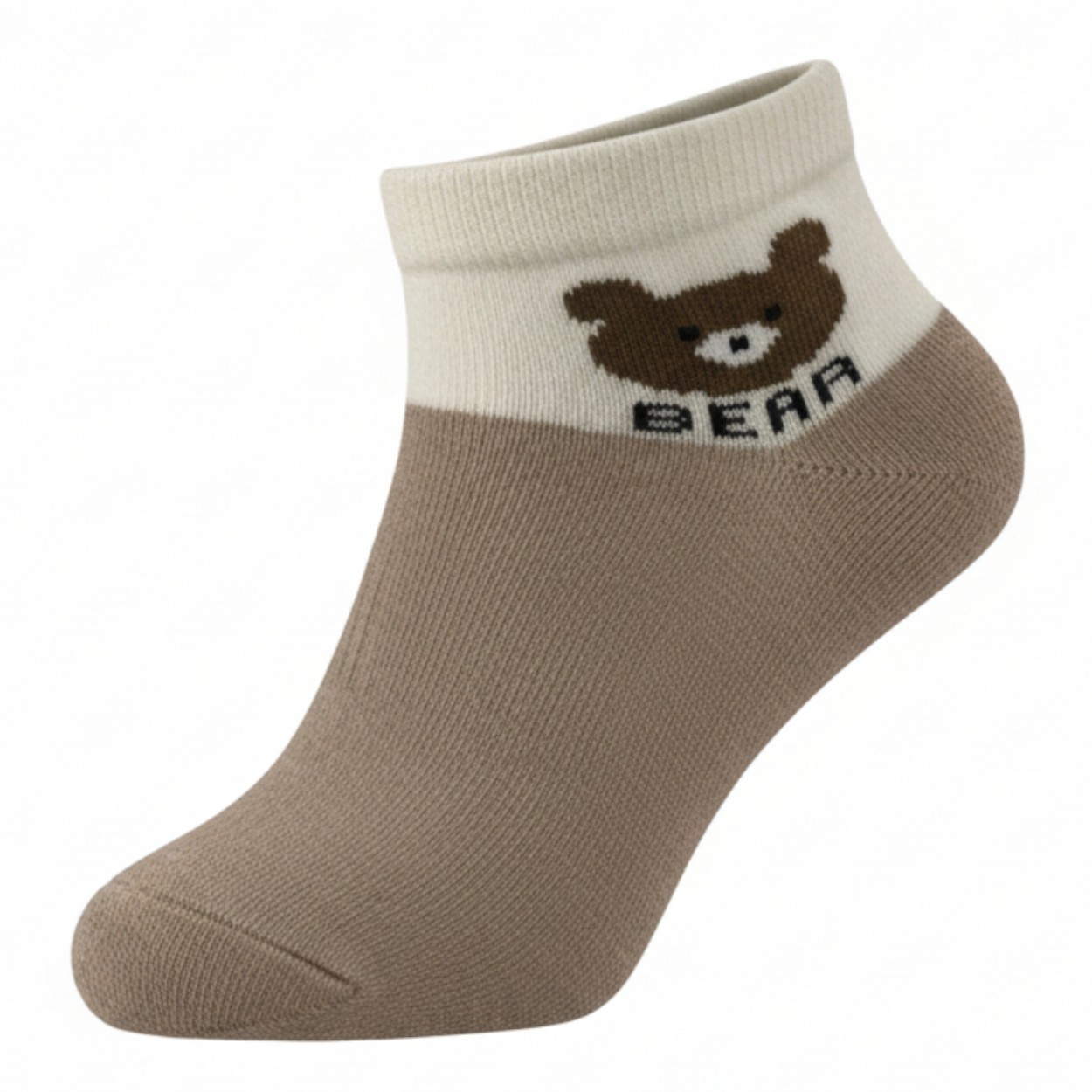 تصویر  جوراب دخترانه و پسرانه نخ پنبه مچی مدل کد 006 از 1سال تا 5