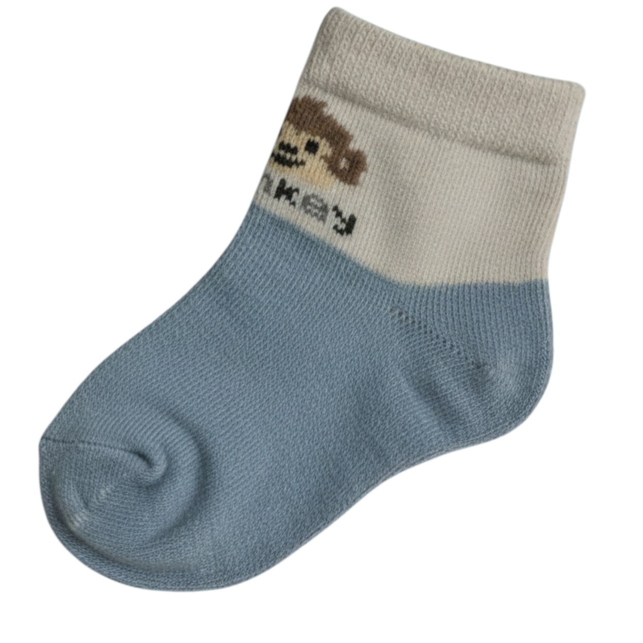 تصویر  جوراب دخترانه و پسرانه نخ پنبه مچی مدل کد 006 از 1سال تا 5