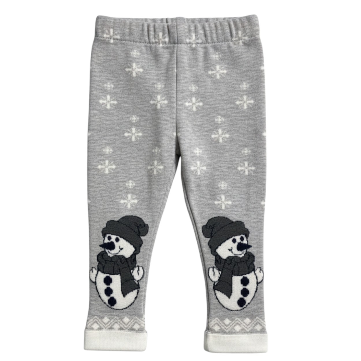 تصویر  ساپورت دخترانه بافت مدل آدم برفی ازسایز 45 تا60