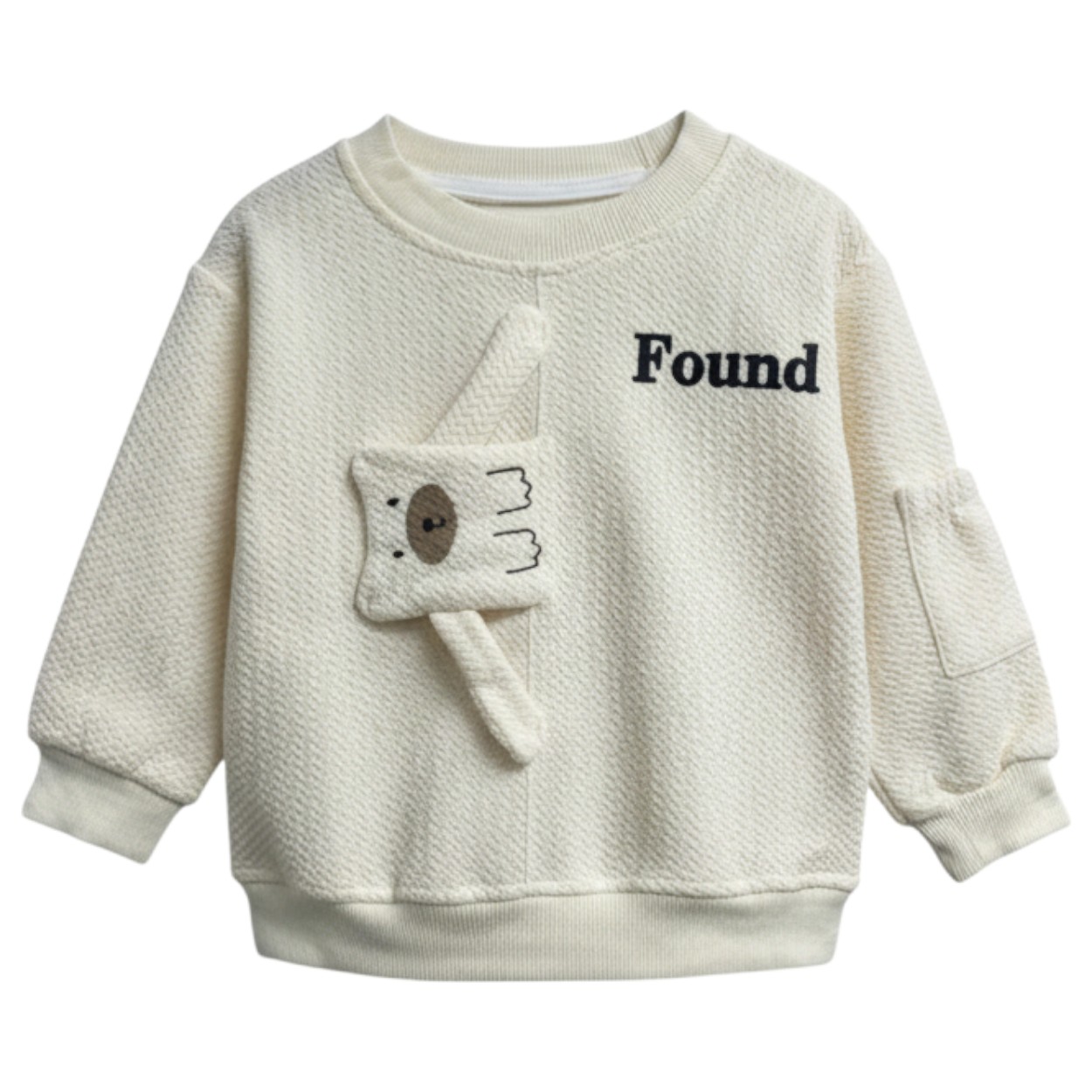 تصویر  سویشرت پسرانه کنفی مدل found از2 تا 8سال