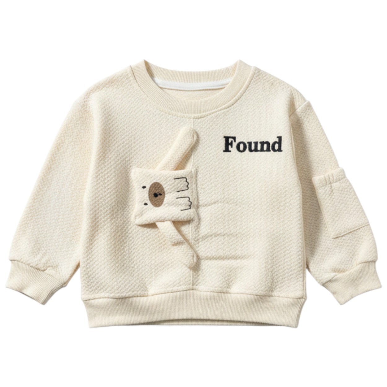 تصویر  سویشرت پسرانه کنفی مدل found از2 تا 8سال