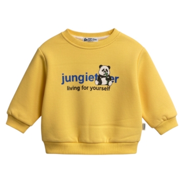تصویر  سویشرت داخل کرکی دخترانه و پسرانه دورس مدل jungieter از 1 تا 5 سال