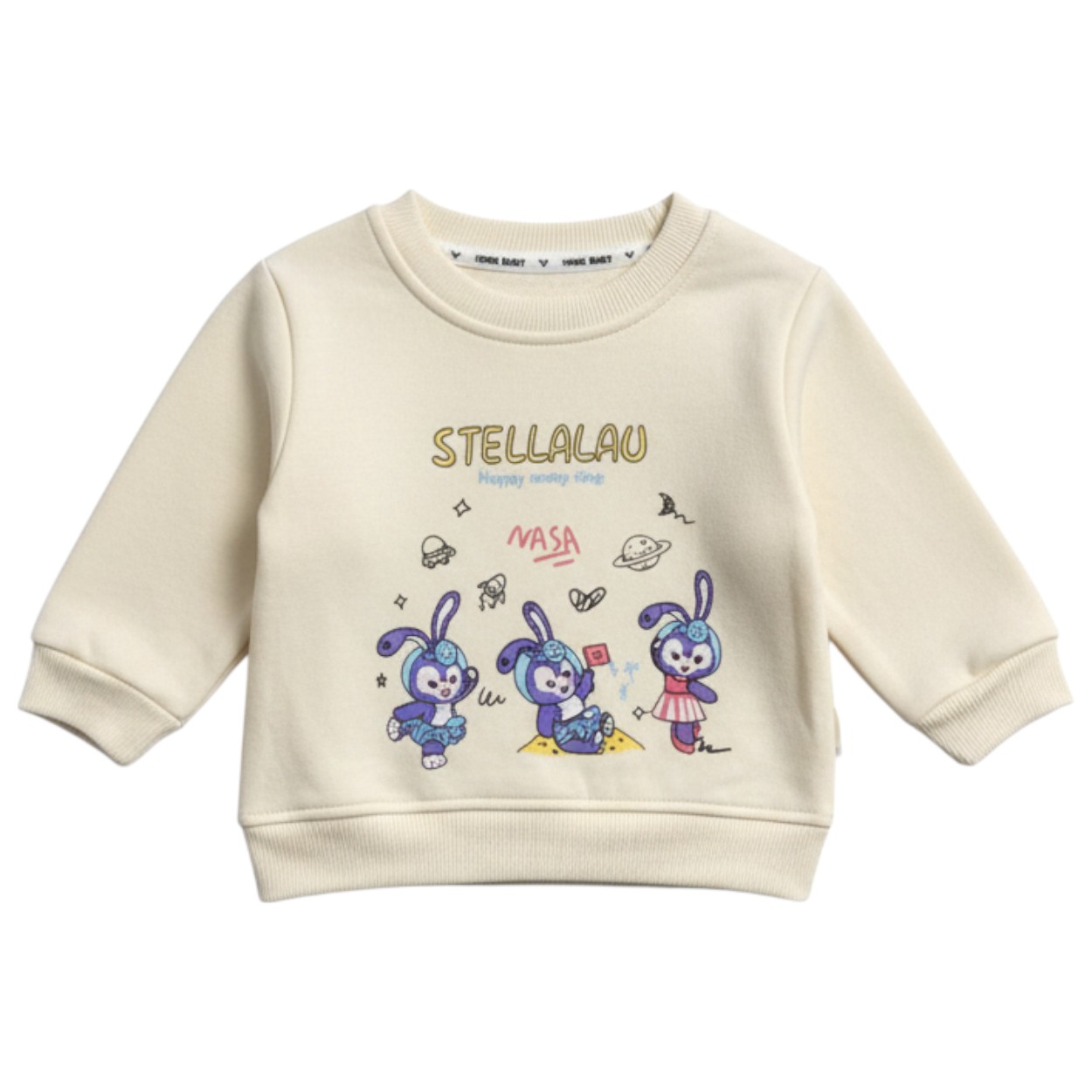 تصویر  سویشرت داخل کرکی دخترانه دورس مدل stellalau از1 تا 4سال