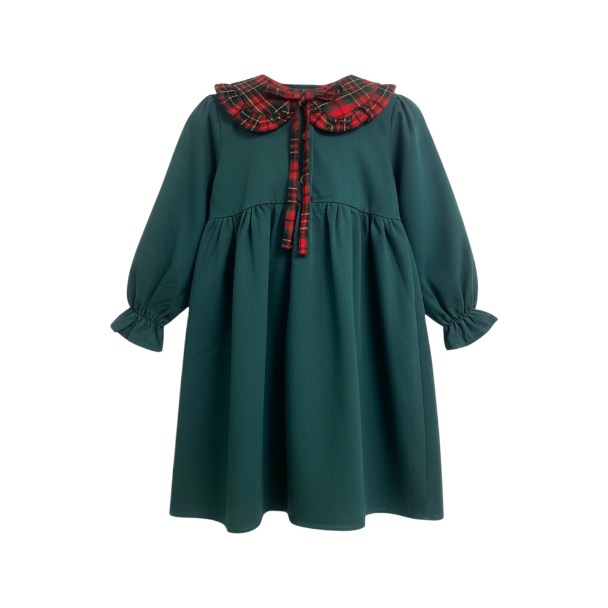 تصویر  پیراهن دخترانه کتان مدل دالیان از 7سال تا 10