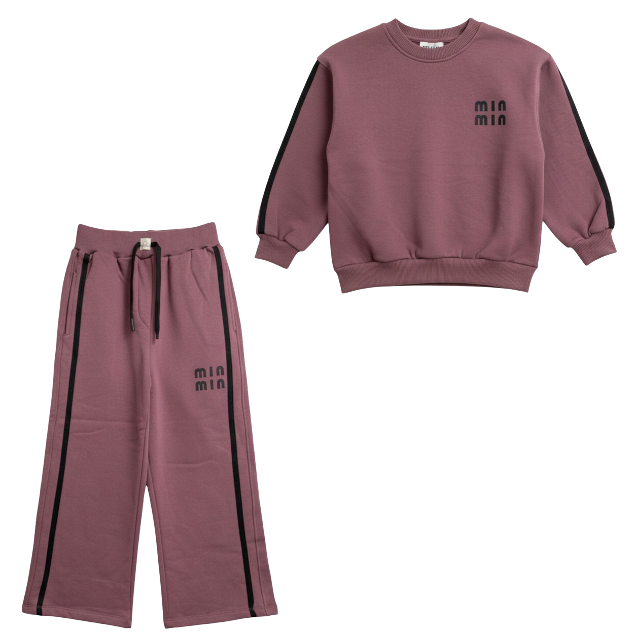 تصویر  سویشرت و شلوار دخترانه دورس مدل min min از7 تا 15سال